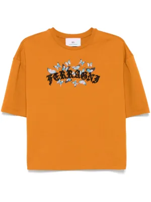 CHIARA FERRAGNI 売れ筋商品|||シアラフェラーニ Tシャツ トップス レディース T-shirts Orange Chiara Ferragni T-Shirts & Jersey Shirts for Women - Shop on
