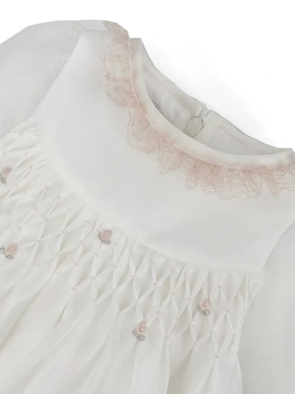 La Stupenderia Organza jurk Wit