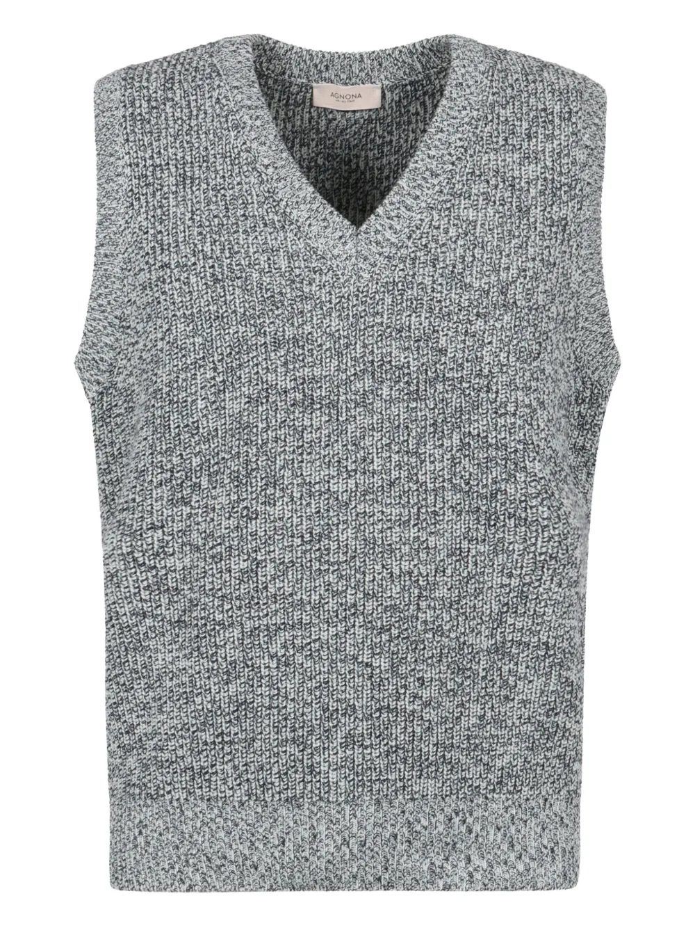 Agnona suéter con cuello en V | azul | Image 1