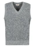 Agnona v-neck sweater - Blue