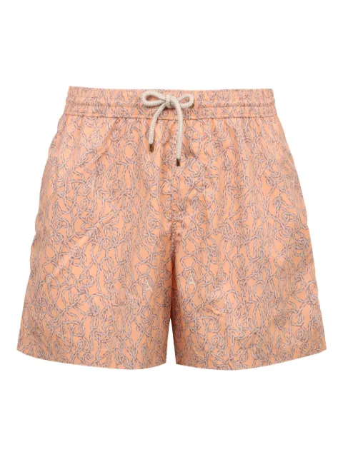 Agnona drawstring swim shorts