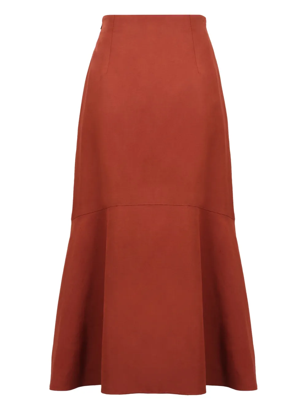 Agnona Rok met knoopsluiting - Rood