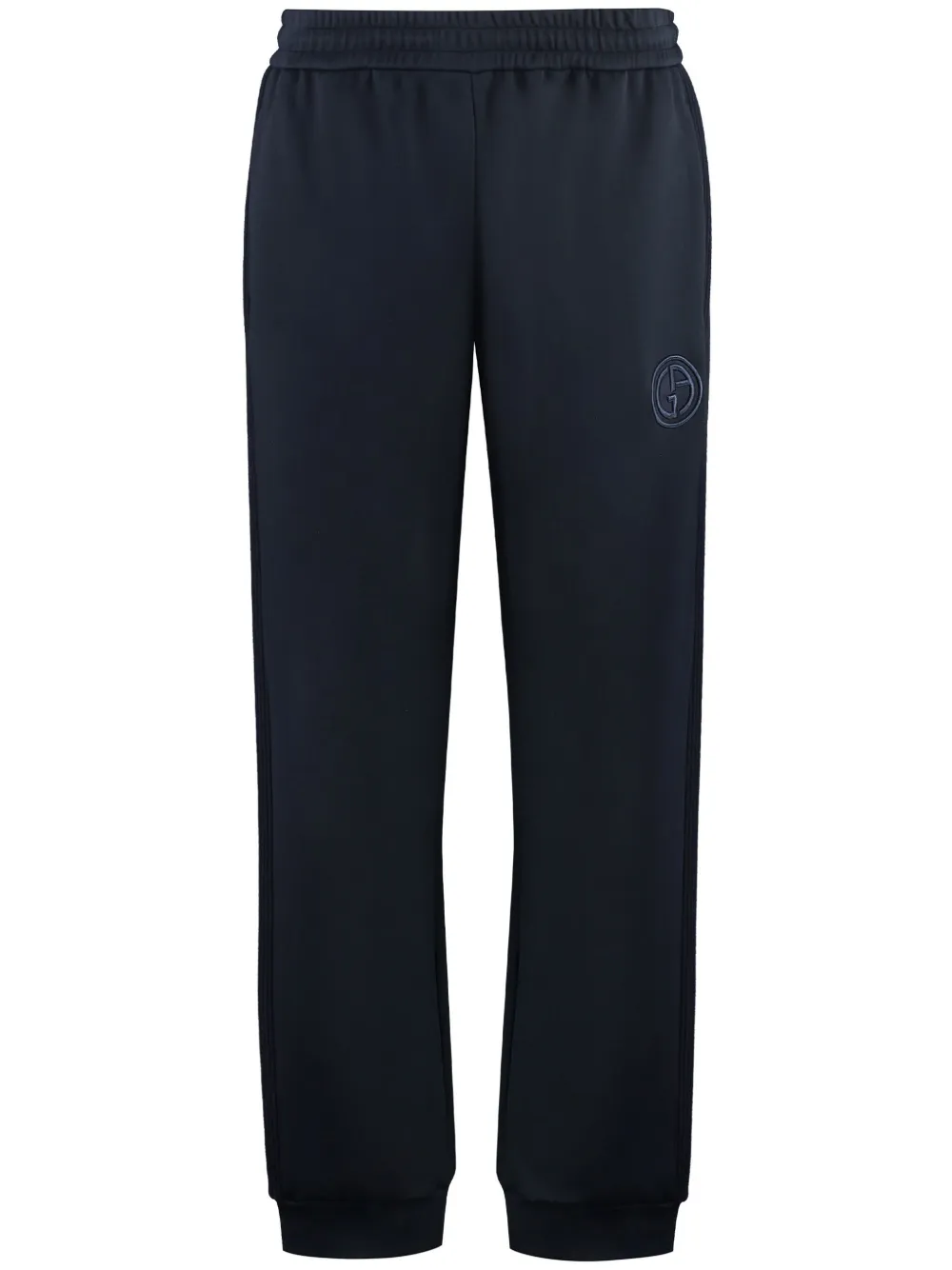 Giorgio Armani Broek met logoprint Blauw