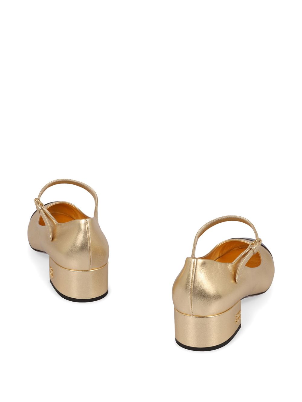 Miu 35 mm pumps Goud