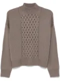 kaos high-neck sweater - Grey