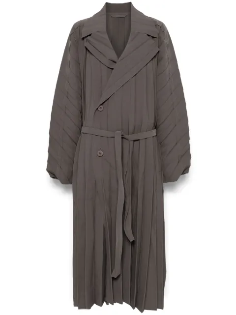 Homme Plissé Issey Miyake Edge coat