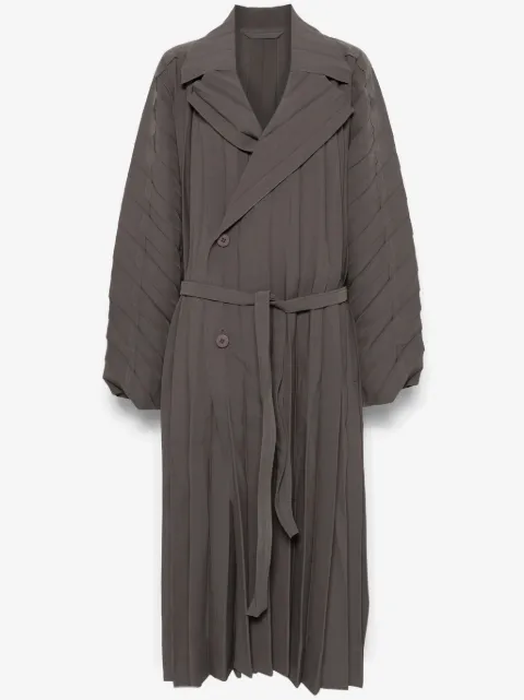 Homme Plissé Issey Miyake Edge coat