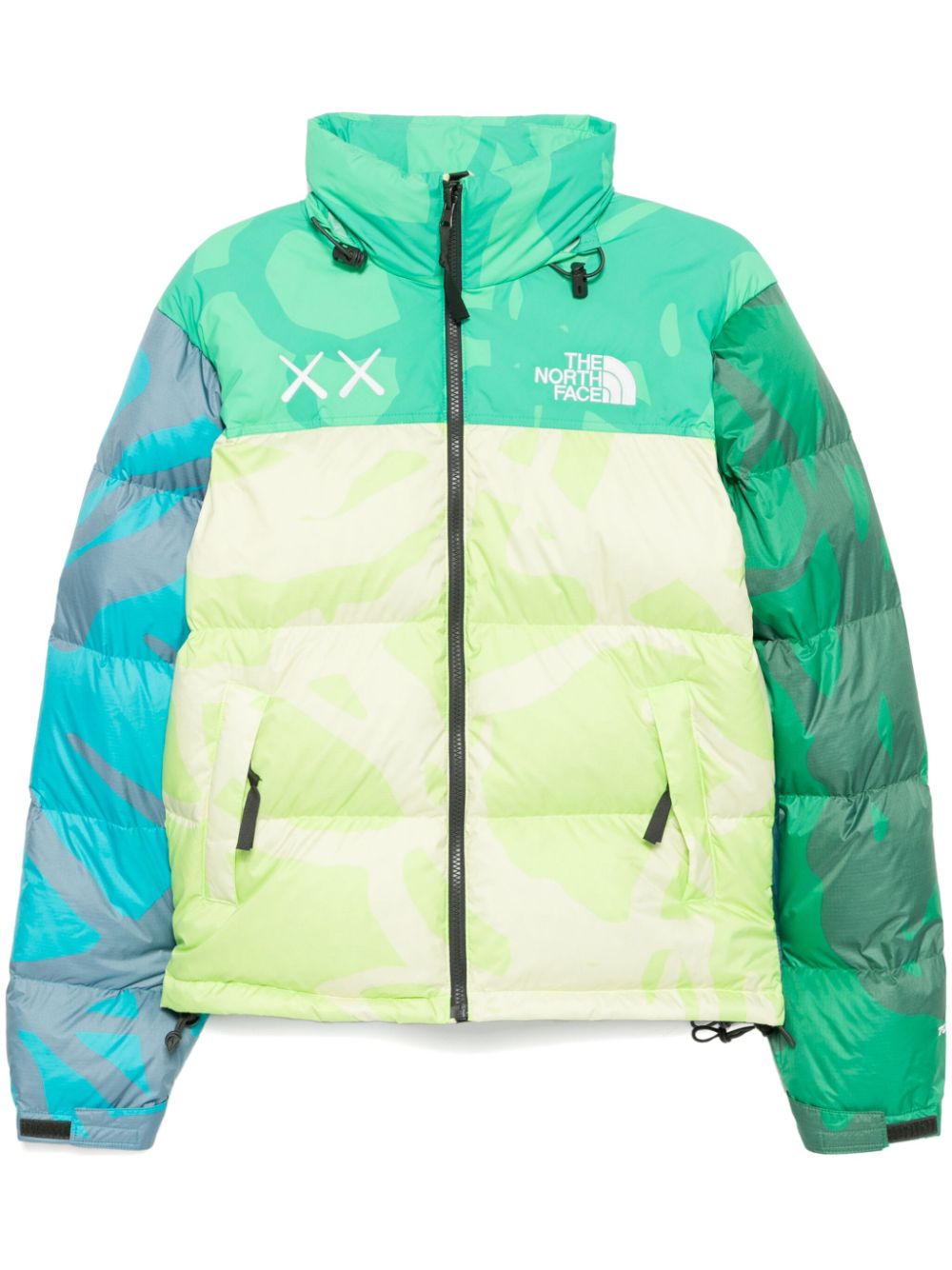 The North Face x KAWS Nuptse 1996 Jacket | Green | FARFETCH