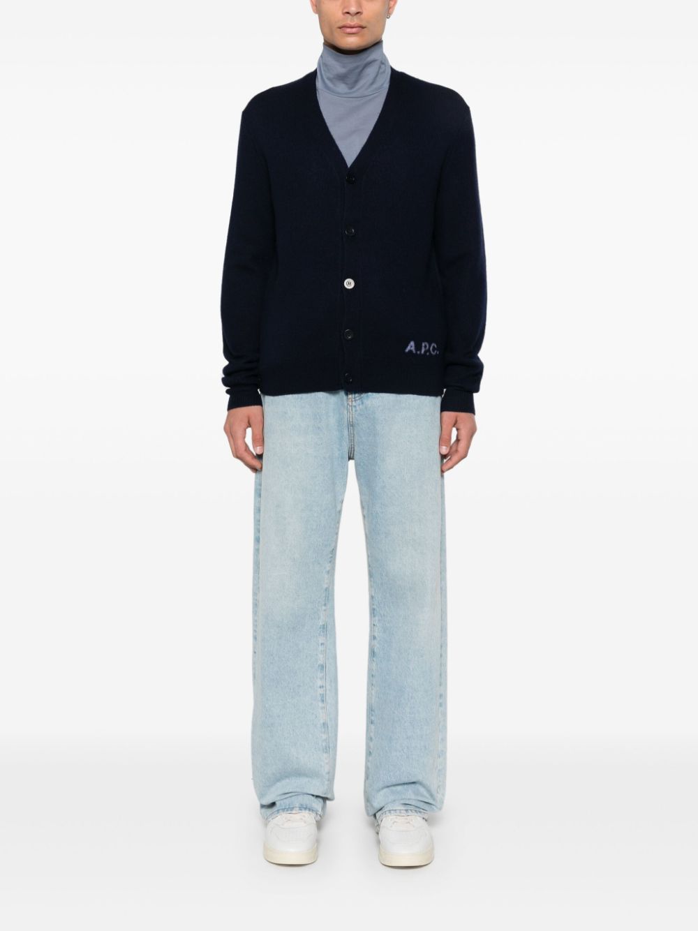 A.P.C. Kenny cardigan - Blauw