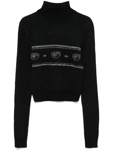 Chiara Ferragni Eyelike-motif sweater 