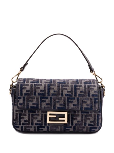 FENDI FF-monogram chenille bag