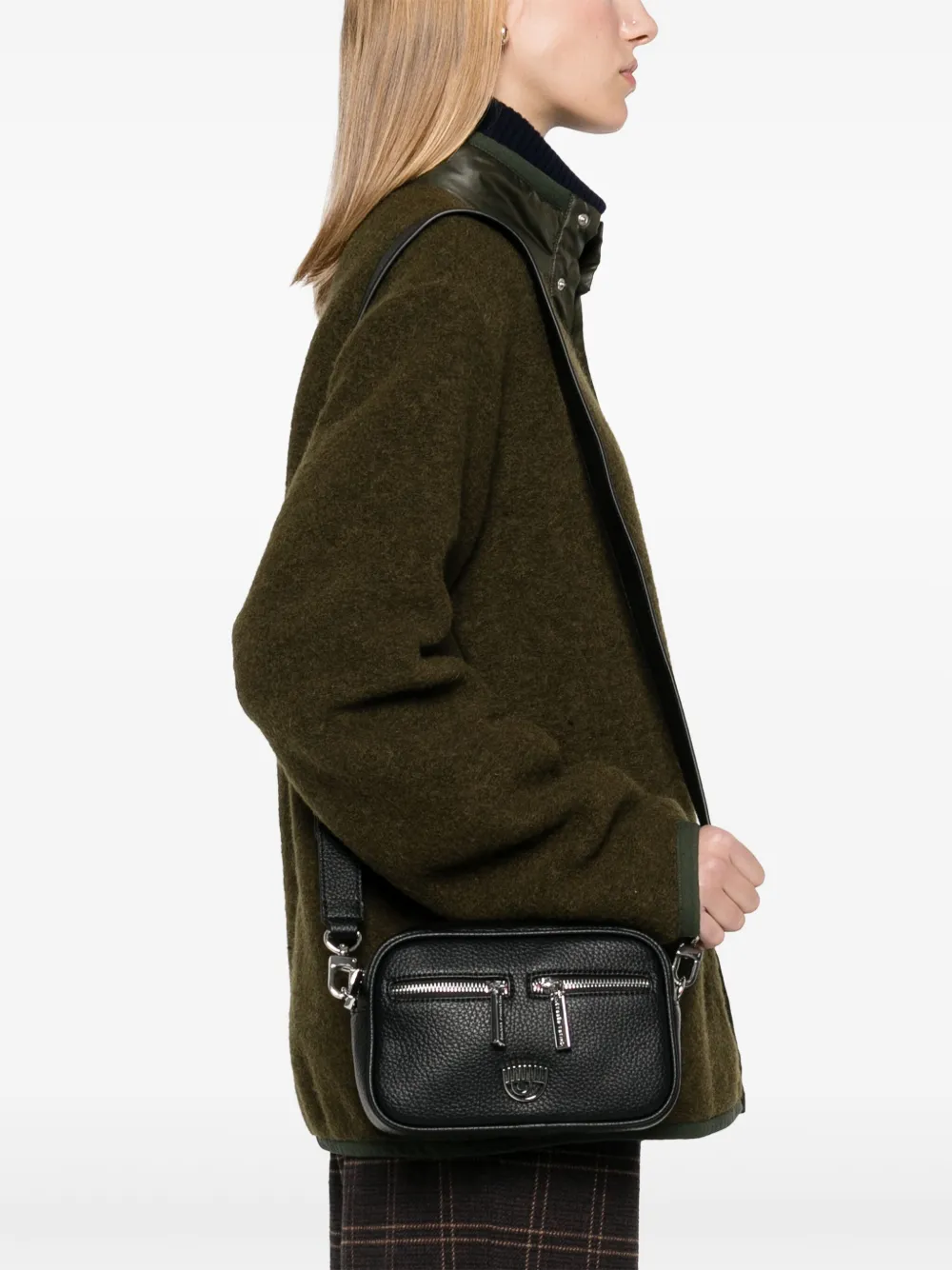 Chiara Ferragni Eye Star crossbodytas - Zwart