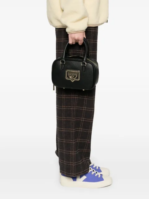 Chiara Ferragni Eyelike-plaque tote bag 77SB4BB6ZS529 - 1