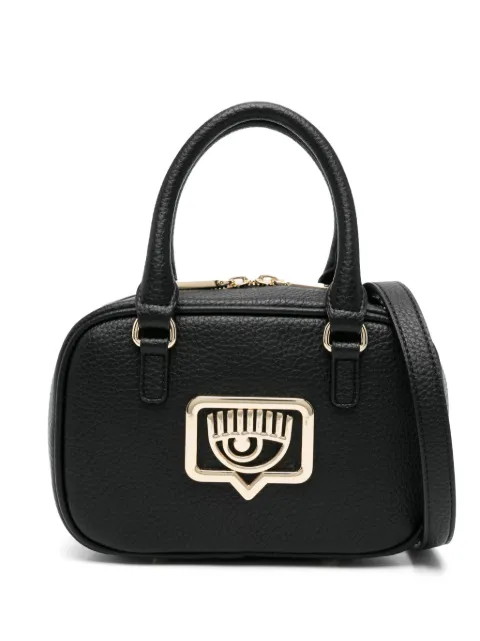 Chiara Ferragni Eyelike-plaque tote bag 77SB4BB6ZS529 - 0