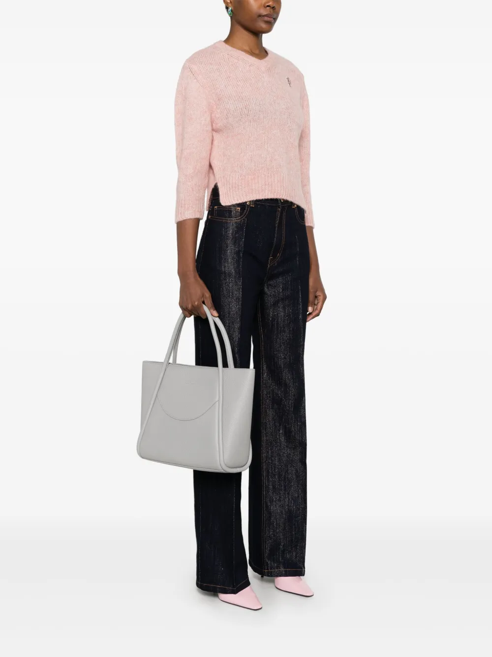 Chiara Ferragni Golden Eye Star shopper - Grijs