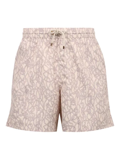 Agnona drawstring swim shorts