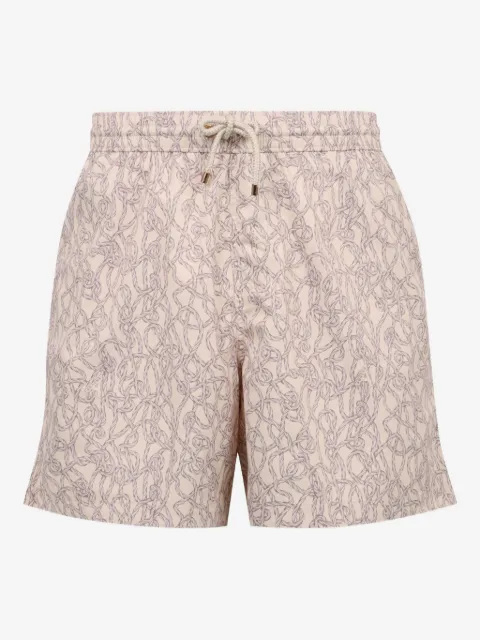 Agnona drawstring swim shorts