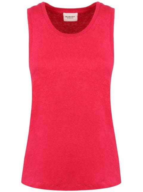 MARANT ÉTOILE Arielle linen tank top