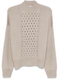 kaos high-neck sweater - Neutrals