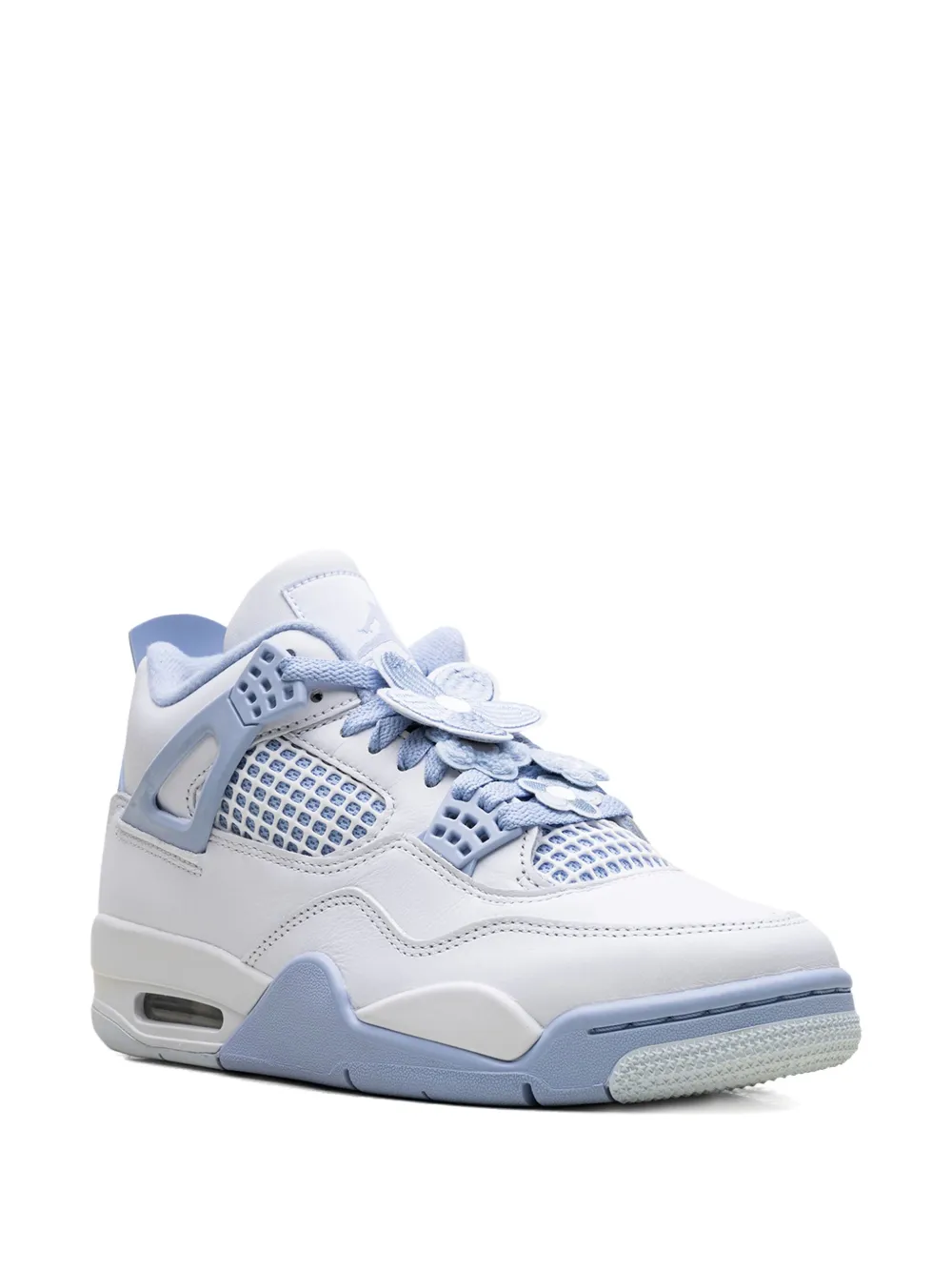 Jordan Air  White/Aluminium/Blue Tint/Oil Green sneakers - Wit