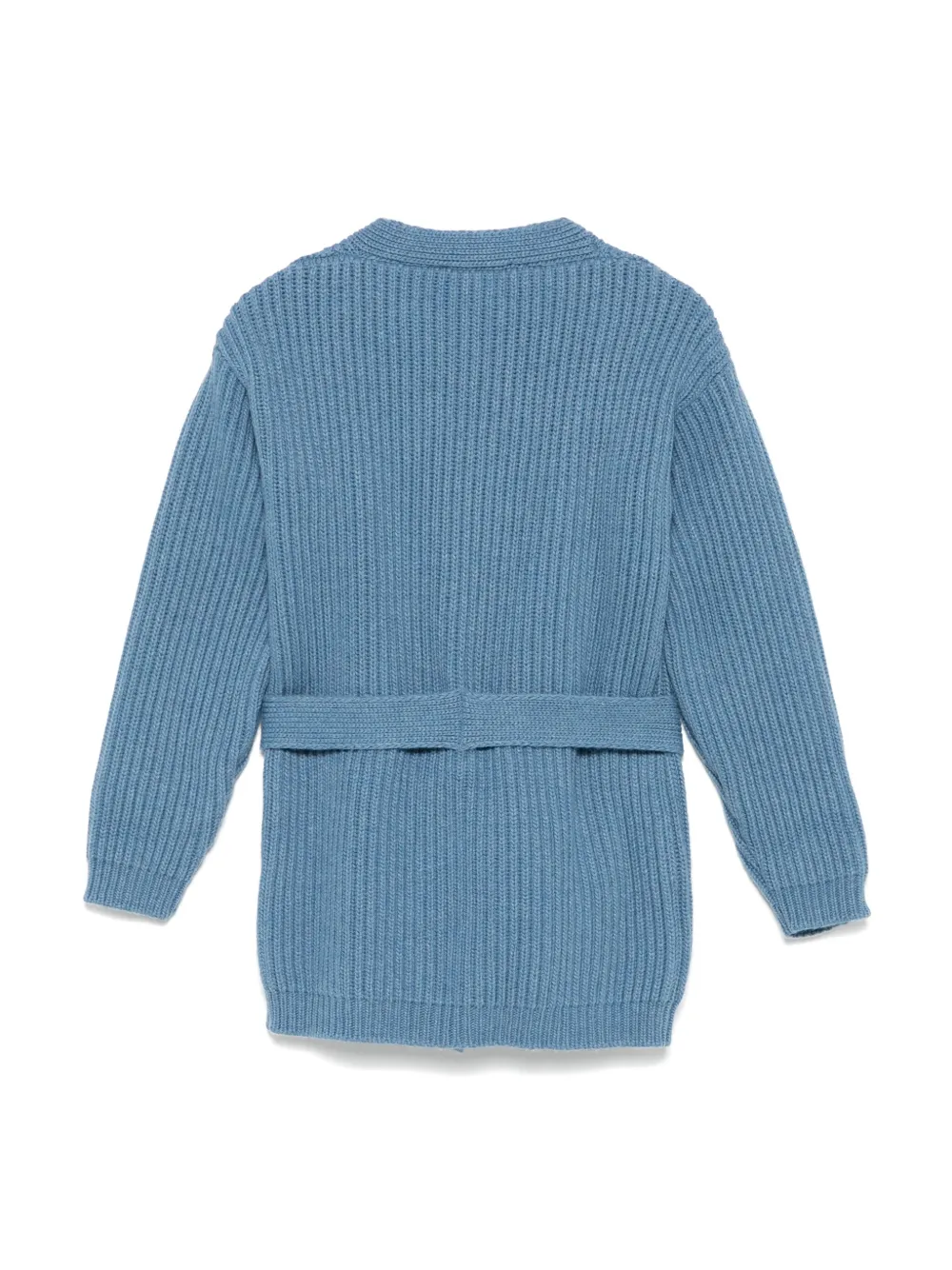 Mi Mi Sol ribbed cardigan - Blauw