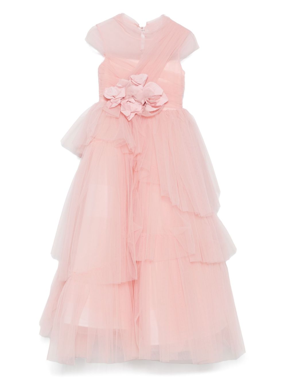 MARCHESA KIDS COUTURE Tulen avondjurk Roze