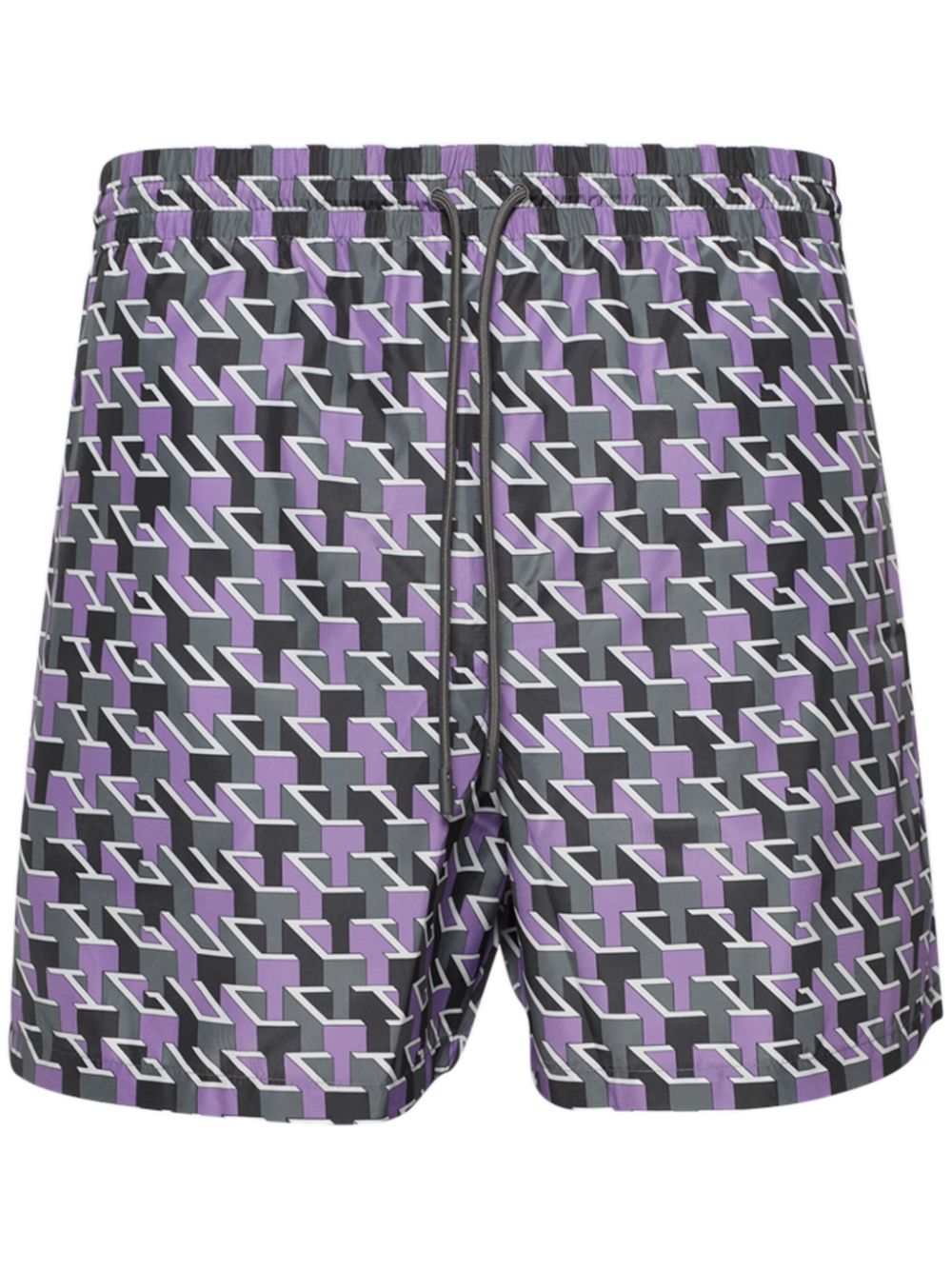 all-over print swim shorts