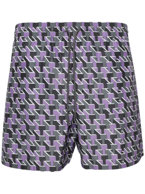 Gucci shorts de playa estampados
