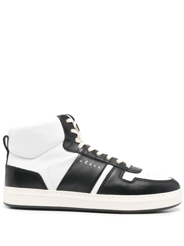 スニーカー HOGAN SNEAKERS BLACK - WHITE Sneakers Hogan H-Stripes WHITE, BLACK for Man