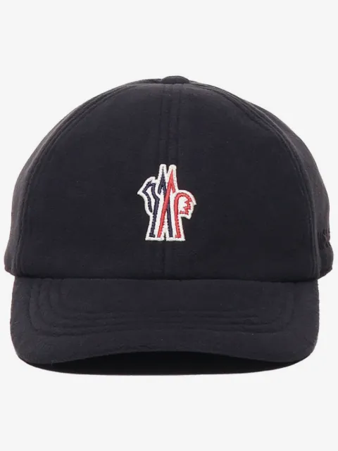 Moncler Grenoble logo-patch cap