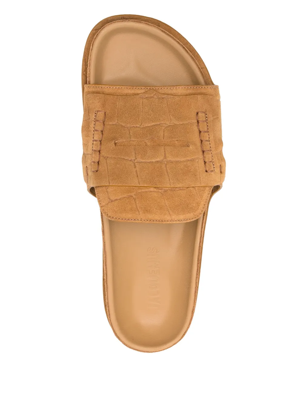 Jacquemus Les Sandales Mocassin slides Brown