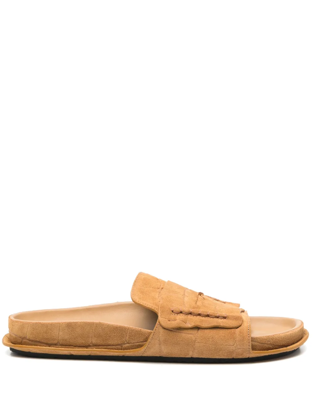 Jacquemus Les Sandales Mocassin slides Brown