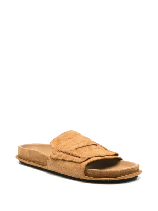 サンダル・ミュール JACQUEMUS 'Les Sandales Mocassin' sandals Brown Jacquemus Les Sandales Mocassin サンダル | ブラウン