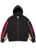 Supreme x Martine Rose Towel zip-front hoodie - Black