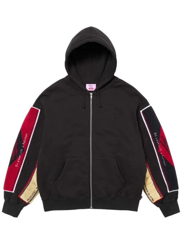 【SupremexMartineRose】Towel ZipUp HoodedSweatshirt★Black★ 25525991_55571631_600.jpg