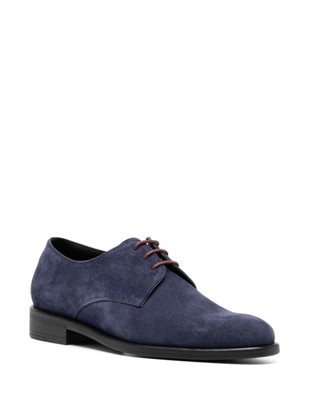 PS Paul Smith Suède 'Bayard' derby schoenen - Blauw