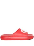 Gucci Interlocking G pool slides - Red