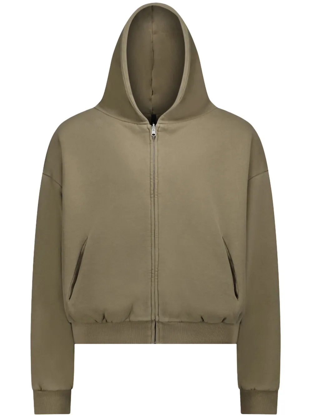 Entire Studios Thermal Hoodie In Green