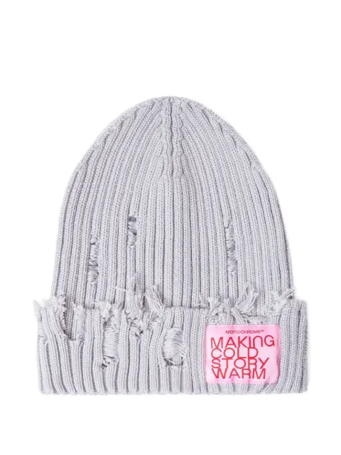 MONOCHROME Beanie im Distressed-Look