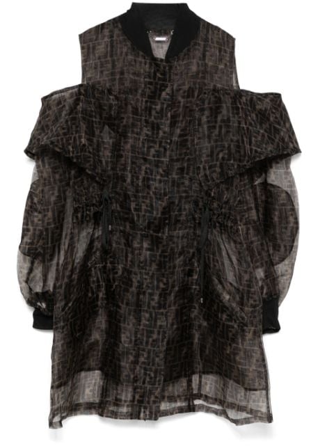 Fendi Pre-Owned 2000s FF-pattern print coat