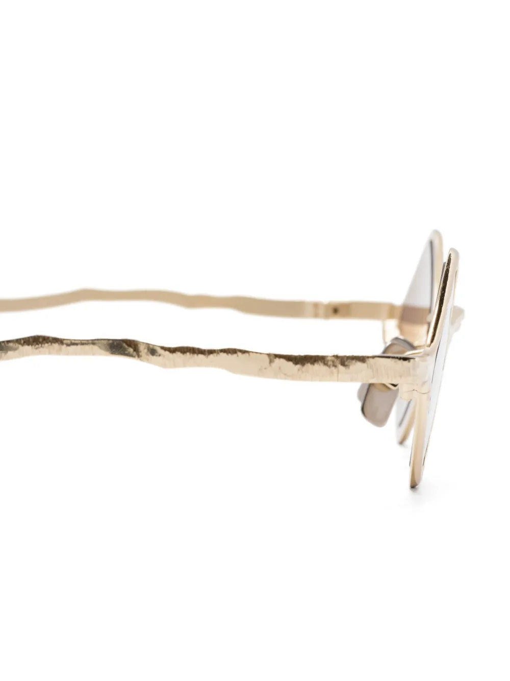 Kuboraum Z14 zonnebril Goud