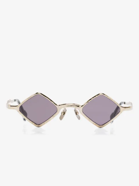 Kuboraum Z14 geometric-frame sunglasses