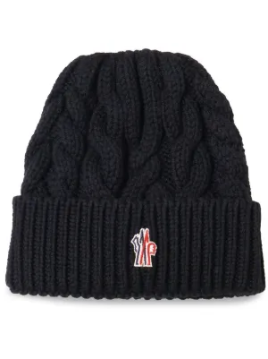 Moncler Grenoble ビーニー | ブラック | FARFETCH JP