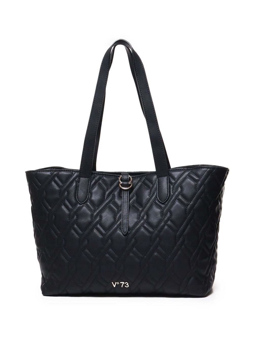 Shop V73 Margaret Shopping Bag In Black