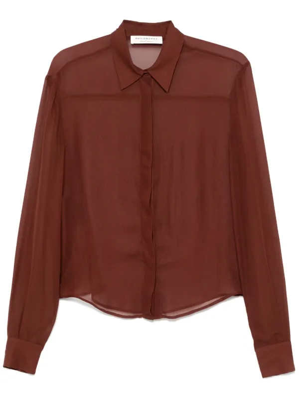 Philosophy Di hotsell lorenzo Serafini Silk Blouse