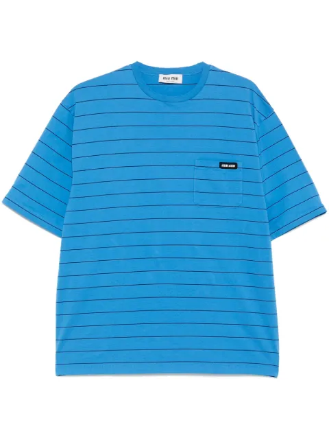 Miu Miu striped T-shirt