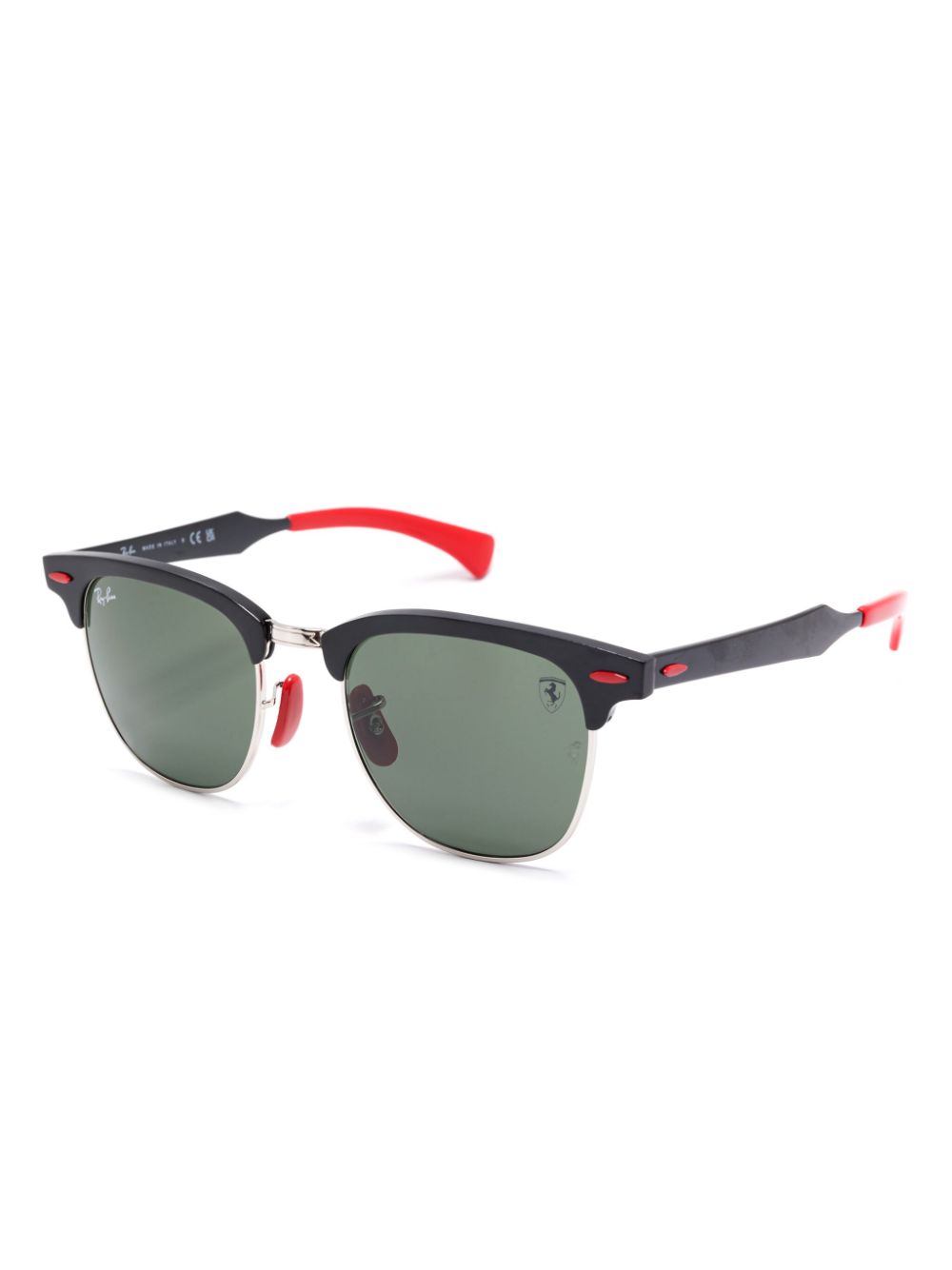 Ray-Ban x Ferrari wayfarer-frame sunglasses - Zwart