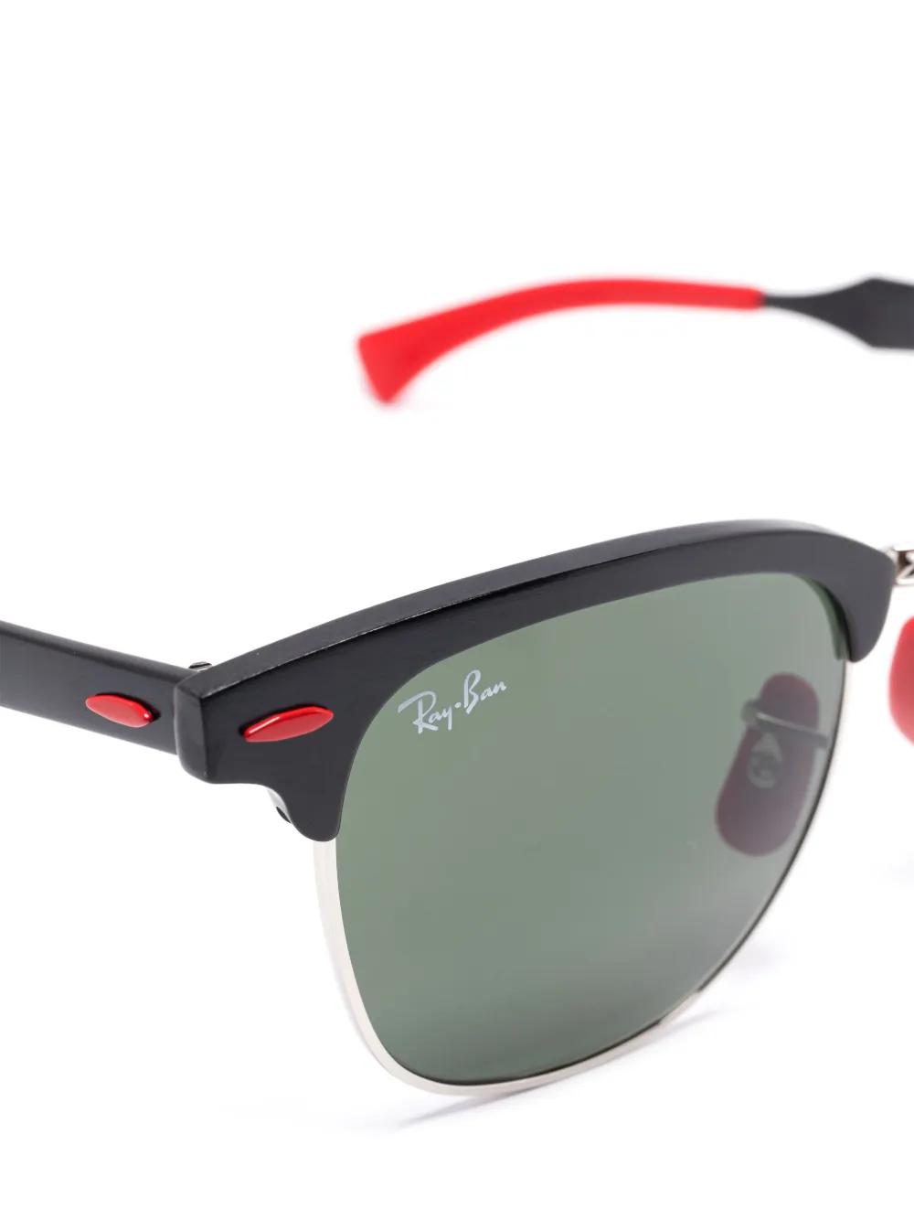 Ray-Ban Zonnebril met wayfarer montuur Zwart