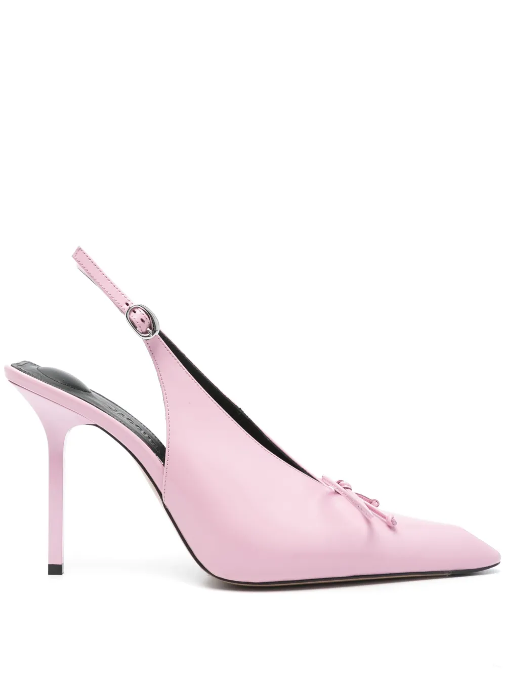 Jacquemus 110mm Les Slingbacks Cubisto pumps Roze