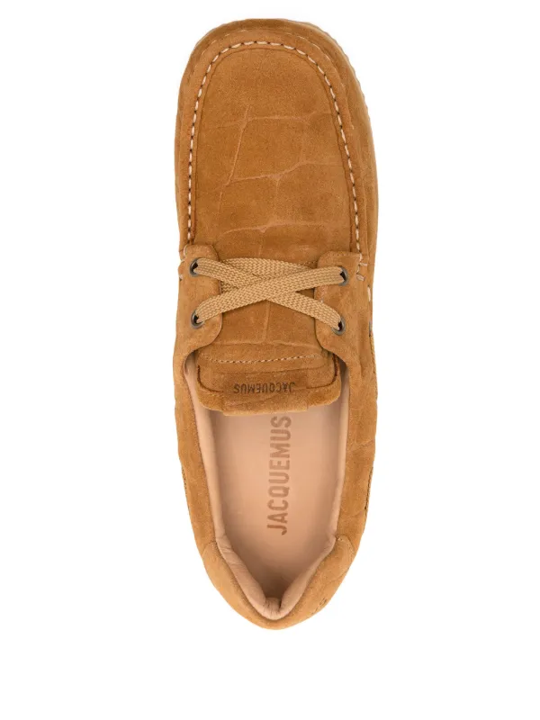 ローファー・オックスフォード JACQUEMUS 'Les Batto' boat shoe Jacquemus Men's Les Batto Calfskin Boat Shoes - Bergdorf Goodman